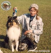 Owczarek Szkocki Collie - MŁ.CH.PL. MERETH Laurelin Valaquenta at Surdykowska FCI Mercia - wystawa Olsztyn 24.06.2001